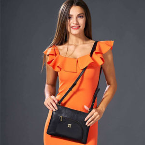 HANDMADE SOULDER BAG GENUINE LAMB LEATHE -ARTKIY